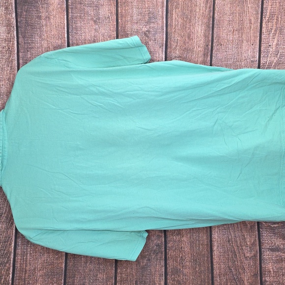 L.L.Bean Men's Green Polo Shirt Slightly Fitted Size XL AO1998 - Picture 3 of 8